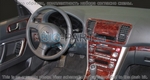 Накладки на торпеду Subaru Legacy/Легаси 2005-2006 ручной AC Control, Автоматическая коробка передач