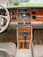 Накладки на торпеду Buick Riviera 1996-1998 полный набор, с водительское/пассажирское подогрев сидений