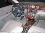 Накладки на торпеду Mitsubishi Outlander/оутлендер 2003-2004 полный набор, Автоматическая коробка передач