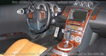 Накладки на торпеду Nissan Z350 2003-2005 Механическая коробка передач