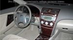 Накладки на торпеду Toyota Camry/Камри 2007-2010 полный набор, 6 Cyl. с навигацией