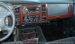 Накладки на торпеду Dodge Dakota 2002-2004 4 двери, Bucket Seats, с дверные панели, 32 элементов.