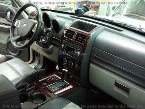 Накладки на торпеду Dodge Nitro/нитро 2007-UP полный набор, Автоматическая коробка передач - Автоаксессуары и тюнинг