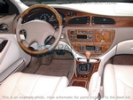 Накладки на торпеду Jaguar XJS 2000-2002 полный набор, Автоматическая коробка передач, без навигации
