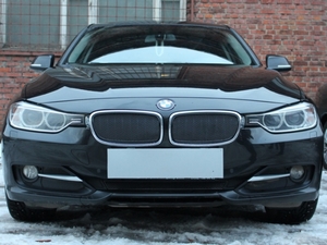 Allest Защита радиатора Premium, чёрная, низ BMW (бмв) 3 13-15 - Автоаксессуары и тюнинг