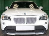 Allest Защита радиатора Premium, хром (3D) BMW (бмв) X1 09-11