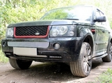 Allest Защита радиатора Premium, хром, низ (3D) LAND ROVER (ленд ровер)/ROVER Range Rover Sport 05-09