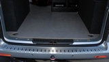 Alu-Frost Накладка на задний бампер профилированная с загибом, нерж. сталь VW T5 Multivan/Transporter 03-/10-