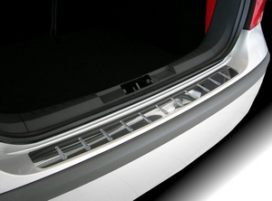 Alu-Frost Накладка на задний бампер с силиконом, нерж. сталь (4D Sedan) VW Polo/Поло 10- - Автоаксессуары и тюнинг