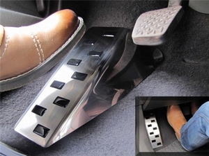 Alu-Frost Накладка под левую ногу, нерж.сталь (5D) HONDA (хонда) Civic/Цивик 12- - Автоаксессуары и тюнинг