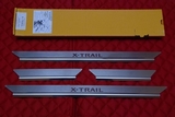 Alu-Frost Накладки на внутренние пороги с надписью, нерж. сталь, 4 шт. NISSAN (ниссан) X-Trail 14-
