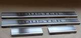Alu-Frost Накладки на внутренние пороги с надписью, нерж. сталь, 4 шт. RENAULT (рено) Duster/дастер/дастер 11-