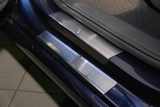 Alu-Frost Накладки на внутренние пороги с надписью, нерж. сталь, 8 шт. (4D/5D) VW Polo/Поло 09-