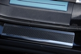 Alu-Frost Накладки на внутренние пороги с надписью, нерж. сталь+карбон, 4 шт. LAND ROVER (ленд ровер)/ROVER Range Rover Sport 05-09