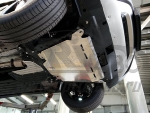 АВС-Дизайн Защита картера двигателя и кпп, алюминий (V-2, 4) HONDA (хонда) CRV 15- - Автоаксессуары и тюнинг