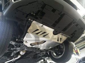АВС-Дизайн Защита картера двигателя и кпп, алюминий (V-2.5hib) LEXUS (лексус) NX 14- - Автоаксессуары и тюнинг