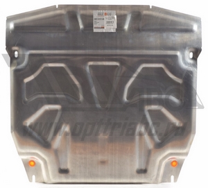 АВС-Дизайн Защита картера двигателя и кпп, алюминий (V-все) HYUNDAI (хендай) Santa FE 12- - Автоаксессуары и тюнинг