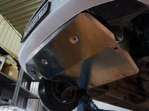 АВС-Дизайн Защита картера двигателя и кпп, алюминий (V-все, КПП-все, привод-все) VW T5 10- - Автоаксессуары и тюнинг