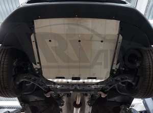 АВС-Дизайн Защита картера двигателя и кпп, алюминий (V-все, передний привод 2015г.) MINI Cooper 06-/14- - Автоаксессуары и тюнинг