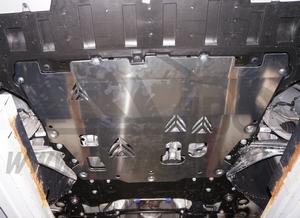 АВС-Дизайн Защита картера двигателя и кпп, алюминий VOLVO (вольво) XC90 15- - Автоаксессуары и тюнинг