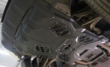 АВС-Дизайн Защита картера двигателя и кпп, композит 8 мм (V-все, АКПП, 4WD) PORSCHE (порше) Macan 13-