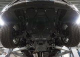 АВС-Дизайн Защита картера двигателя, кпп и рк, композит 8 мм, 2 части INFINITI (инфинити) QX80 14-