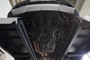 АВС-Дизайн Защита картера + КПП, из 2-х частей, композит 8 мм (V-1, 8; 2, 0TD) полный привод BMW (бмв) X1 12- - Автоаксессуары и тюнинг