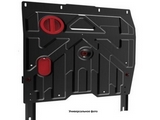 Автоброня Защита КПП, сталь (V - 3.0; 3.2; 3.8) MITSUBISHI (митсубиси) Pajero/паджеро V80 07-/11-/14-