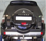 Baltex Фаркоп (50/1500кг) оцинкованный с двойной нержав. пластиной (с логотипом) , бензиновый MITSUBISHI (митсубиси) Pajero/паджеро V80 07-