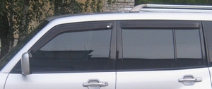 EGR Дефлекторы боковых окон, 4 части, карбон MITSUBISHI (митсубиси) Pajero/паджеро V60/V80 00-/06- - Автоаксессуары и тюнинг