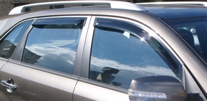 EGR Дефлекторы боковых окон, 4 части, темные KIA (киа) Sorento/Соренто 09-/13- - Автоаксессуары и тюнинг