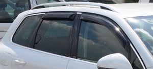 EGR Дефлекторы боковых окон, 4 части, темные VW Touareg/туарег 10- - Автоаксессуары и тюнинг