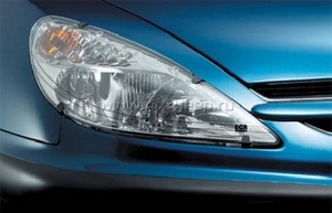EGR Защита передних фар, прозрачная KIA (киа) Sorento/Соренто 09- - Автоаксессуары и тюнинг