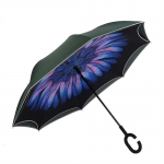 Зонт автоматический Night Flower зонт-наоборот (SMART-зонт) 