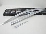 C505 Дефлекторы (ветровики) окон хром из 6 частей для Honda CR-V 2012 по н.в