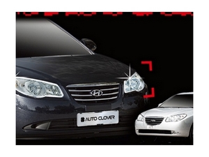 A788 Молдинги передних фар хромированные Hyundai Elantra/элантра HD (2006-2010) - Автоаксессуары и тюнинг