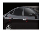 К-460 Накладки на ручки дверей хромированные Hyundai Elantra/элантра HD (2006-2010) 