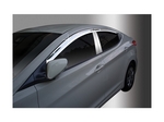 A481 Дефлекторы окон хром Hyundai Elantra/элантра MD (2011 по н.в.) 
