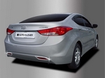 B715 Молдинги противотуманных фар хром Hyundai Elantra/элантра MD 2011 по 2014