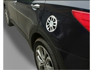 b345 Хромированная накладка на лючок бака Hyundai Grand/Грандр Santa fe / Santa fe - Автоаксессуары и тюнинг