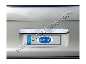 3221052 Накладка над номером на крышку багажника, нерж. Hyundai Grand/Грандр Starex/старекс- H1 2007-2015 - Автоаксессуары и тюнинг
