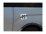 K151 Хромированная накладка на лючок бензобака Hyundai Grand/Грандр Starex/старекс (H-1) 2007 по н.в.