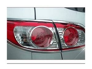 B662 Молдинги задних фонарей хромированные Hyundai Santa Fe/санта фе (2009-2011) - Автоаксессуары и тюнинг