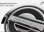 K142 Накладка на лючок бензобака Hyundai Santa Fe/санта фе (CM) (2006-2011) 