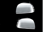 A367 Хромированные накладки на зеркала без выреза под указатели поворотов Hyundai Santa Fe/санта фе (2006-2009) 