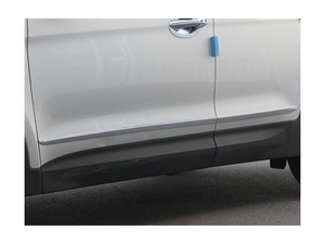 B758 Хромированные молдинги на двери Hyundai Santa Fe/санта фе 3 2012 -2015 - Автоаксессуары и тюнинг