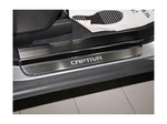 08-1075 Накладки на пороги Chevrolet Captiva/каптива (ALU-FROST) нержавейка