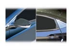 K038 Хромированные молдинги окантовки боковых зеркал и задних форточек Hyundai Solaris Sedan 2011 по 2017