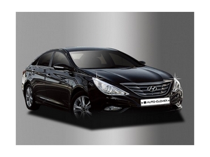 B629 Молдинги передних фар Hyundai Sonata YF 2010 по 2014 - Автоаксессуары и тюнинг
