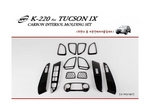 K220 Молдинги интерьера карбон Hyundai ix35 2009-2013